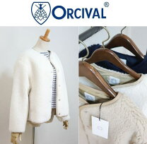 楽天市場】orcival ノーカラー ボアジャケットの通販