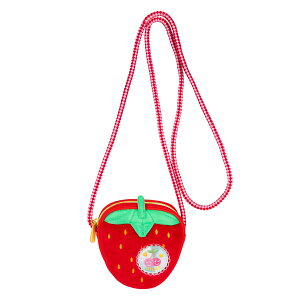 【正規品 オイリリー】ブランド キッズ ポシェット いちご  がま口 お財布ショルダー コインケース 【oil1278】キッズバッグ