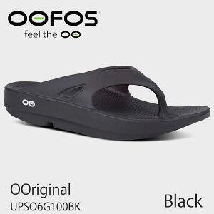 �E�[�t�H�X �T���_�� OOFOS OORIGINAL �I���W�i�� RECOVERY SANDAL ���J�o���[�T���_�� BLACK �u���b�N UPSO6G100BK �V���[�Y