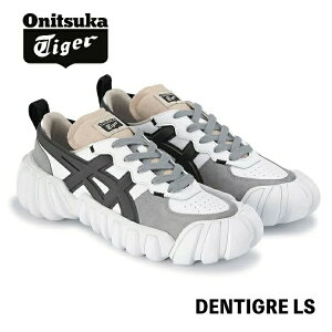 オニツカタイガー スニーカー Onitsuka Tiger DENTIGRE LS デンティグレ LS 1183B421.100 WHITE/GRAPHITE GREY ホワイト グラファイトグレー シューズ