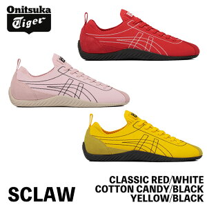 �I�j�c�J�^�C�K�[ �X�j�[�J�[ Onitsuka Tiger SCLAW / �X�N���E CLASSIC RED/WHITE COTTON CANDY/BLACK YELLOW/BLACK �N���V�b�N���b�h �z���C�g �R�b�g���L�����f�B �u���b�N �C�G���[ �u���b�N # 1183B969.601 1183B969.