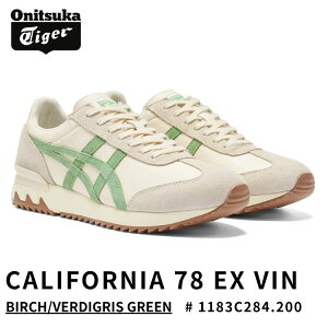 �I�j�c�J�^�C�K�[ �X�j�[�J�[ Onitsuka Tiger CALIFORNIA 78 EX VIN �J���t�H���j�A 78 EX VIN BIRCH/VERDIGRIS GREEN �o�[�`/�o�[�f�B�O���X�O���[�� # 1183C284.200 �V���[�Y �����Y ���f�B�[�X
