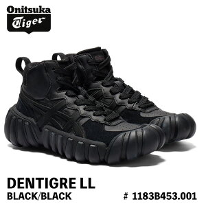 �I�j�c�J�^�C�K�[ �X�j�[�J�[ Onitsuka Tiger �����Y ���f�B�[�X DENTIGRE LL �f���e�B�O�� BLACK/BLACK �u���b�N �u���b�N 1183B453.001 ���F �V���[�Y