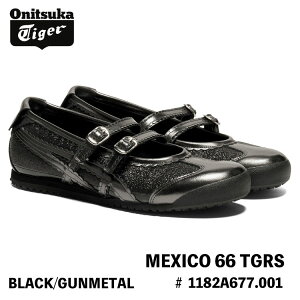 �I�j�c�J�^�C�K�[ �X�j�[�J�[ Onitsuka Tiger MEXICO 66 TGRS ���L�V�R66 �����[�W�F�[�� # 1182A677.001 BLACK/GUNMETAL �V���[�Y