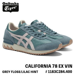 IjcJ^CK[ Xj[J[ Onitsuka Tiger Xj[J[ Y fB[X CALIFORNIA 78 EX VIN JtHjA 78 EX VN GREY FLOSS/LILAC HINT OC tX / CbN qg 1183C284.400 V[Y