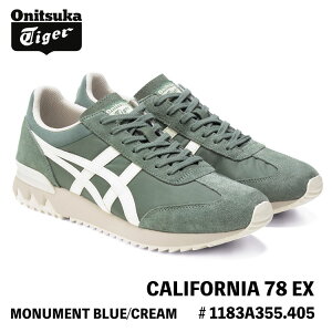 IjcJ^CK[ Xj[J[ Onitsuka Tiger Xj[J[ Y fB[X CALIFORNIA 78 EX JtHjA 78 EX MONUMENT BLUE/CREAM [g u[ N[ 1183A355.405 V[Y