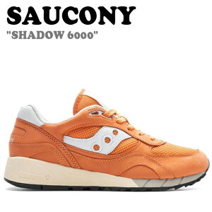 TbJj[ Xj[J[ SAUCONY Y fB[X SHADOW 6000 Vh[ ORANGE IW WHITE zCg S70785-2 V[Y