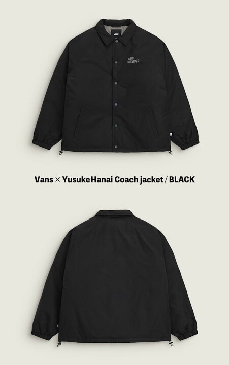 楽天市場】バンズ コーチジャケット VANS コーチジャケット Vans 