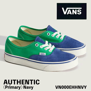 �o���Y �X�j�[�J�[ VANS �X�j�[�J�[ �����Y ���f�B�[�X AUTHENTIC (Primary) Navy �I�[�Z���e�B�b�N �v���C�}���[ �l�C�r�[ VN000EHHNVY �V���[�Y