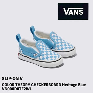 oY Xj[J[ LbY qp VANS SLIP-ON V COLOR THEORY CHECKERBOARD Heritage Blue `FbJ[{[h we[Wu[ VN000D0TE2W1 V[Y
