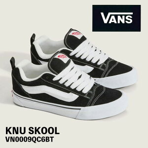 �o���Y ���@���Y �X�j�[�J�[ VANS KNU SKOOL BLACK/TRUE WHITE VN0009QC6BT �j���[�X�N�[�� �u���b�N �g�D���[�z���C�g �V���[�Y