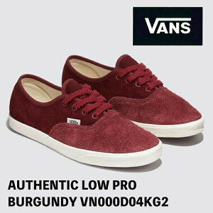 oY Xj[J[ VANS AUTHENTIC LOW PRO BURGUNDY VN000D04KG2 I[ZeBbN o[KfB p V[Y