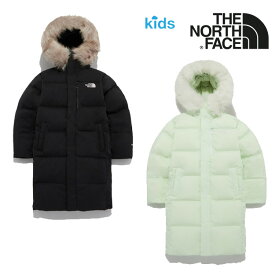 ノースフェイス ダウン キッズ THE NORTH FACE ダウン 子供用 K'S GO FREE RDS DOWN COAT キッズ ゴー フリー RDS ダウン コート ジャケット 男の子 女の子 BLACK ブラック MINT_LEAF ミントリーフ NJ1DQ62S/T【中古】未使用品