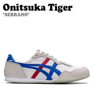IjcJ^CK[ Xj[J[ Onitsuka Tiger Y fB[X SERRANO CL Z[m CL WHITE zCg DIRECTOIRE BLUE fBNg[u[ 1183B400.100 V[Y