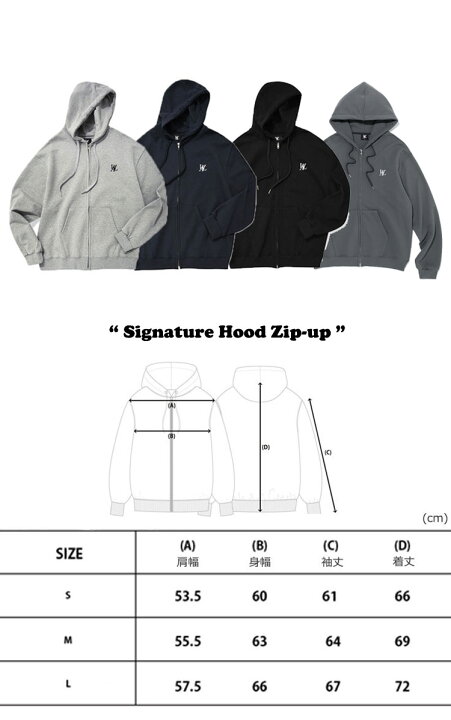 楽天市場】ウアロン パーカ WOOALONG メンズ レディース Signature 