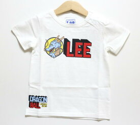 Lee(リー)×StompStamp(ストンプスタンプ)×ドラゴンボール LeeロゴTシャツ【ホワイト】【80 90 100 110 120】