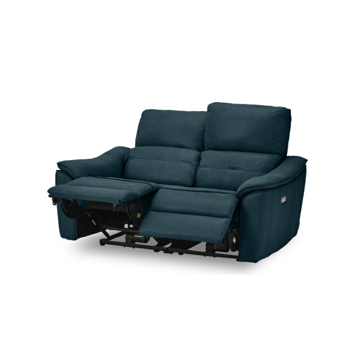 KI-45【新入荷 リサイクル品】本革 両側電動ワイド2シーターソファ 