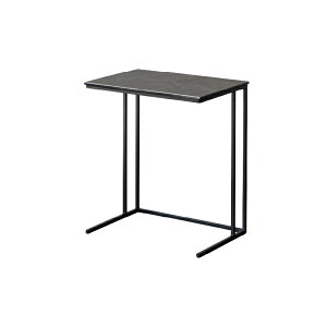 【ポイント10倍!】【公式】 サイドテーブル ソファ コの字 テーブル セラミック天板 ナイトテーブル おしゃれ スリム 完成品 幅56cm ソファー 横 ベッドサイドテーブル モダン CRASH クラッシ