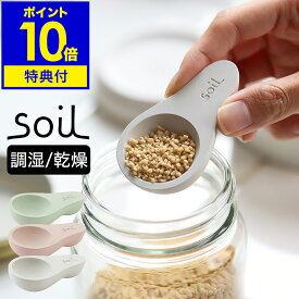 【特典付き】soil CHA−SAJI soil ソイル 茶さじ おしゃれ 珪藻土 スプーン ティーキャディースプーン ティースプーン 乾燥剤 ナチュラル キッチン雑貨 茶匙 けいそうど 乾燥 吸湿 台所 調味料 塩 かわいい CHASAJI 茶葉 茶しゃく ギフト［ soil チャサジ ］