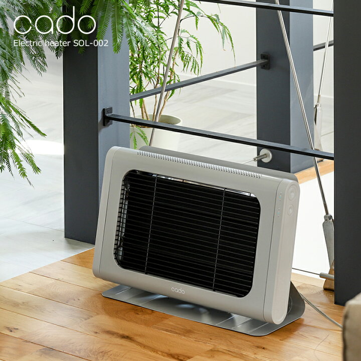 楽天市場】【選べる特典付き】cado パネルヒーター コンパクト 遠 