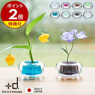 【特典付き】一輪挿し フラワーベース ガラス 花瓶 花器 MICHI-KUSA 卓上 ミニ コンパクト 小さい 草花 …