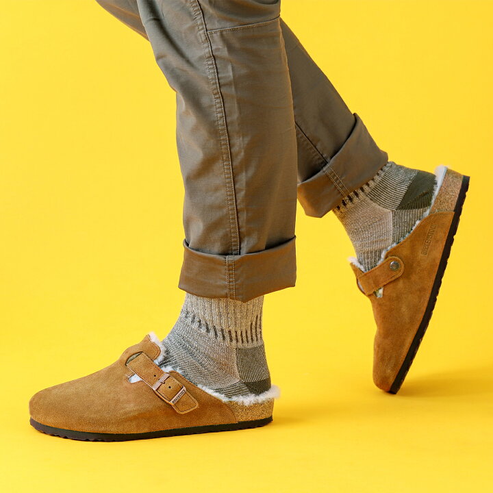 楽天市場 ビルケンシュトック ボストン ボア クロッグ Birkenstock ファーライナー ブラウン ミンク 19aw 正規販売店 メンズ レギュラー 幅広 コーデ 人気 歩きやすい 履き心地 おしゃれ プレゼント ポイント10倍 送料無料 Birkenstock Boston ボア