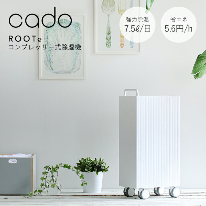 楽天市場】【2024年モデル】【3大特典付き】除湿機 cado カドー DH 