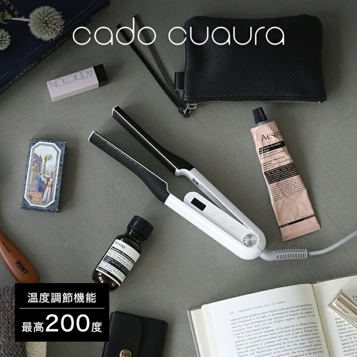 楽天市場】【正規販売】ストレートアイロン cado ヘアアイロン【特典 