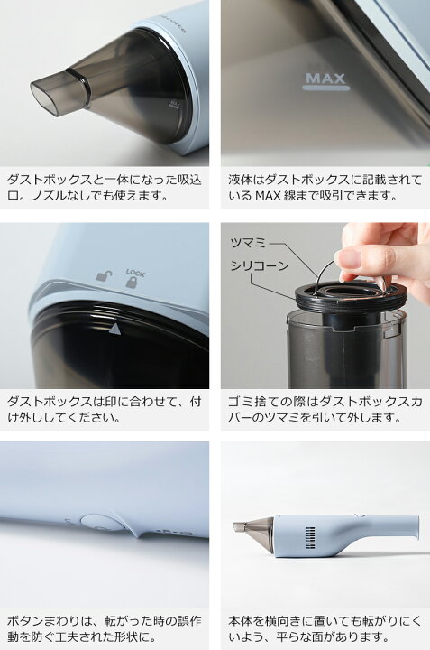 楽天市場】大吸引力10000Pa 120W ハンドクリーナー ミニ掃除機 ハンディクリーナー コードレス掃除機 ハンディー掃除機 小型掃除機 車用掃除機  コンパクト 掃除機 強力 USB充電式 車載掃除機 ハンディ 超軽量 コードレスクリーナー : ハートシステム 3636 【超軽量 328gだけ！】 乾湿両用 ハンディークリーナー コードレスクリーナー 小型 ハンディクリーナー コードレス ハンディ掃除機 10000Pa 吸引力 車載掃除機 強力 カークリーナー ミニ掃除機 2段階モード 水吸えるハンドクリーナー コン