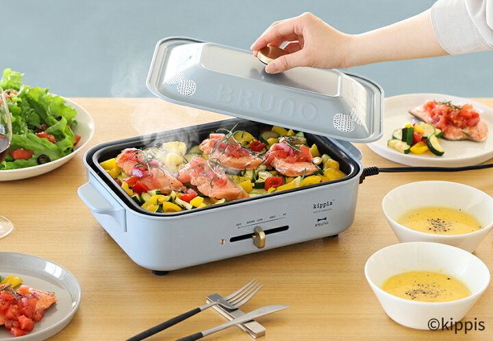 楽天市場】【レシピと選べる特典付】ホットプレート ブルーノ 北欧 