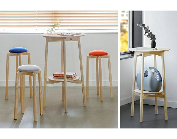 楽天市場】テーブル 家具 円形 机 木製 北欧 MUSHROOM table 日本製 丸 