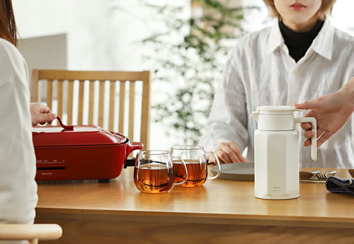 楽天市場】ブルーノ ステンレスポット【特典付き】サーモジャグ ジャグ  