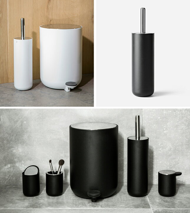 楽天市場 トイレブラシ トイレ用品 おしゃれ かわいい 収納 スタンド トイレ ブラシスタンド ブラシ入れ 掃除道具 ブラシ立て モノトーン ケース スリム ブラシ立て コンパクト トイレ収納 トイレ掃除 掃除 北欧 Menu メニュー ポイント10倍 送料無料 Menu トイレ