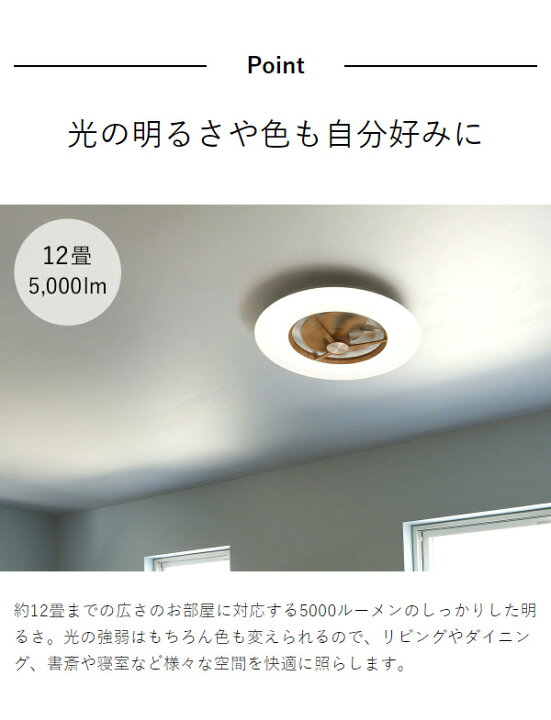 楽天市場】【2つ選べる特典付き】薄型 シーリングファン サーキュ 