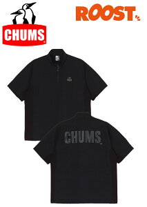 CHUMS �`�����X CH01-2502 �G�A�g���C���X�g���b�`�`�����X�n�[�t�W�b�v�g�b�v T�V���c Airtrail Stretch CHUMS Half Zip Top ���{���K�i 2025�t�� �����Y