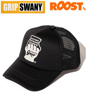 GRIP SWANY �O���b�v�X���j�[ GSUA-161 GLOVE LOGO TRUCKER CAP �O���[�u���S�g���b�J�[�L���b�v �����Y 2026�t�� ���{���K�i �A�E�^�[