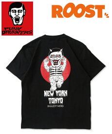 PUNK DRUNKERS PDSxMVH AITSU DEMON DX.TEE Tシャツ メンズ 日本正規品 コラボ