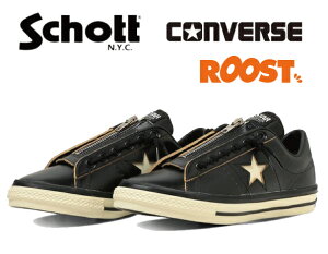 Schott �V���b�g CONVERSE �R���o�[�X �R���{ �����X�^�[Z ONE STAR Z ���U�[�X�j�[�J�[ �W�b�p�[ ���v ���{���K�i �����Y