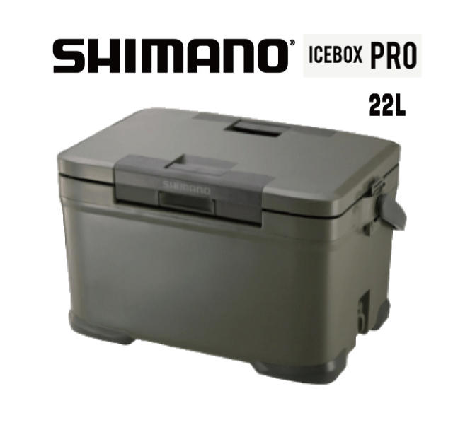 SHIMANO シマノ ICEBOX PRO アイスボックス 22L クーラーボックス ショップ限定 日本製 NX-022V BBQ キャンプ MADE IN JAPAN