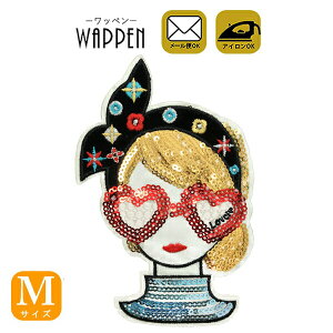�X�p���R�[�� �A�C�����ڒ� �c14cm×��9.4cm M�T�C�Y �K�[�� ���̎q �A�C�������b�y�� �l�C ������� �K�[���[ �f�R �_���X ���� ���w �A�b�v���P �����Ղ肯 wappen