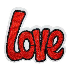 by hJ ACڒ c6.9cm×7.7cm LOVE u p ACby 킢 | lC  w ؂ AbvP Ղ肯 wappen