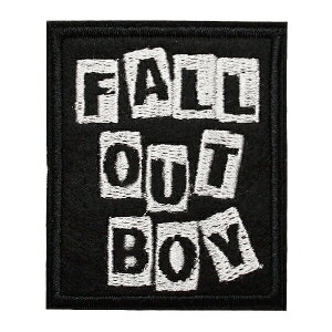 by hJ ACڒ c5.6cm×4.7cm FALL OUT BOY ACby |  w ؂ AbvP Ղ肯 wappen