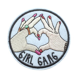 by hJ ACڒ c8.4cm×8.4cm n[g GIRL ACby byfR byJX^ IV   w ؂ AbvP Ղ肯 wappen