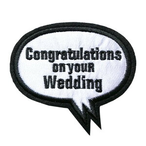 o by hJ ACڒ c6.9cm×7.5cm Congratulations tL_V ACby | 킢  w ؂ AbvP Ղ肯 wappen