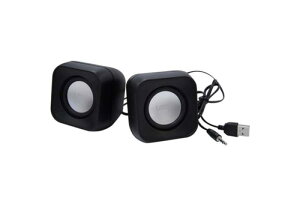 Lazos ���\�X USB�X�s�[�J�[ �u���b�N L-SK-B