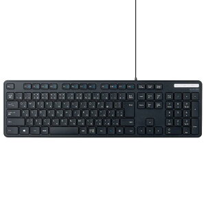 �G���R��(ELECOM) �L���L�[�{�[�h TK-FCM108KBK ���^ �����u������ �R�� �t���T�C�Y �e���L�[�t �u���b�N
