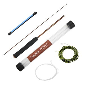SeaQuest BIKAZEA 4'4 Tenkara Fishing Rod 132cm BIKAZEA 4'4
