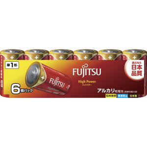 �x�m�� �yHigh Power�z �A���J�����d�r �P1�` 1.5V 6�p�b�N ���{�� LR20FH(6S)