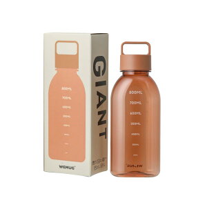 WEMUG �E�H�[�^�[�{�g�� 1000ml (���R�ꂵ�Ȃ������E�p�b�L�����X�Ő􂢂₷��) �v���X�`�b�N�{�g�� ���� Giant �A���o�[