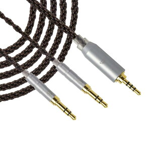 okcsc ZT8 �w�b�h�z���P�[�u�� ���[3.5mm �����P�[�u�� �C���z���E�w�b�h�z���p 8�c ���� Hifiman�p HE4XX�EHE-350�EHE1000�ɓK�� 2.5mm�o�����X(4��)��3.5mm�v���O(3��)x2